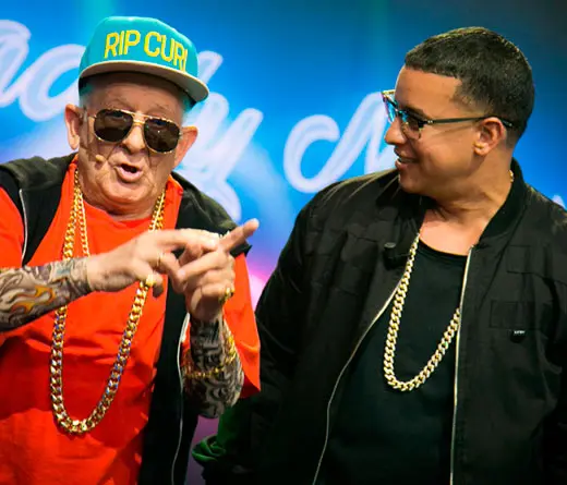 Daddy Yankee conoci al abuelo reggaetonero y fue nombrado padrino de un organismo de chicos con cncer.